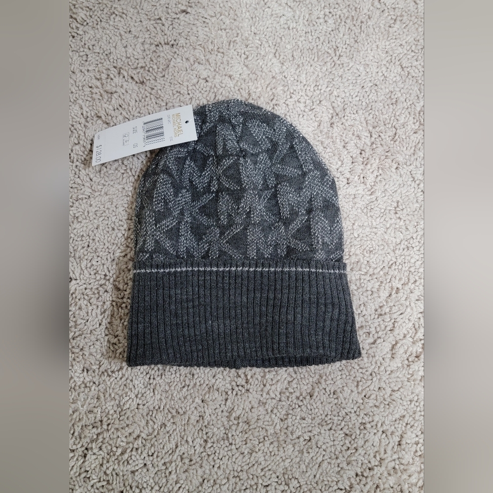 Michael Kors Grey Knit Beanie